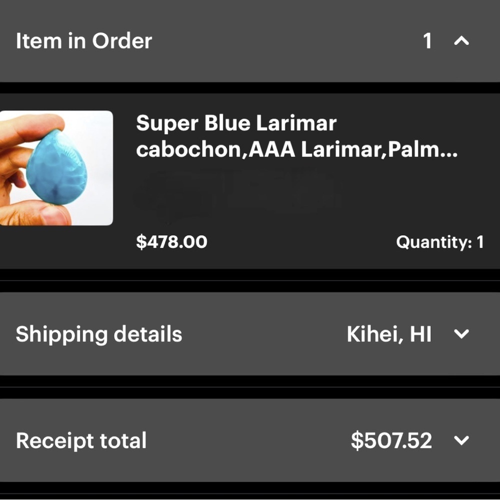 Pricing/Grading Information For Larimar - image 2